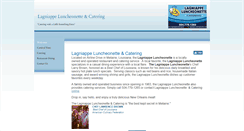 Desktop Screenshot of lagniappecatering.biz